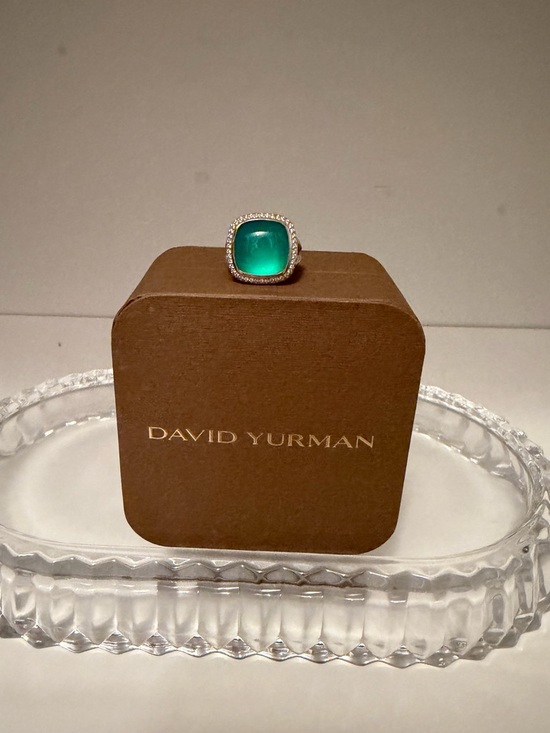 David Yurman Jewelry - DAVID YURMAN ALBION® RING Lagoon Orchid and Diamonds, 15mm